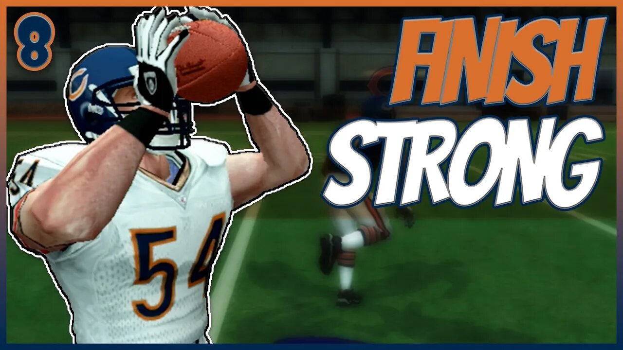 (LIVE) END OF THE REGULAR SEASON | Madden NFL 2005 Gameplay | Chicago Bears Franchise Ep. 8