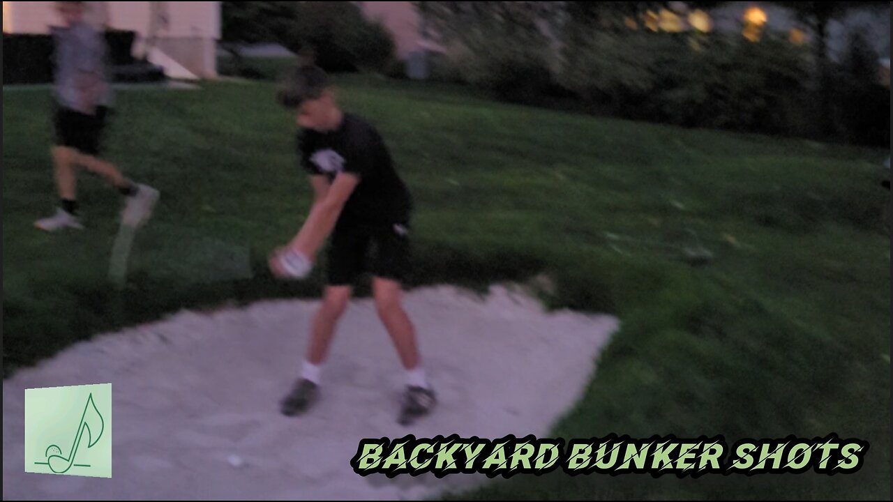 Testing the Backyard Bunker at Wedgewood Way Pitch & Putt