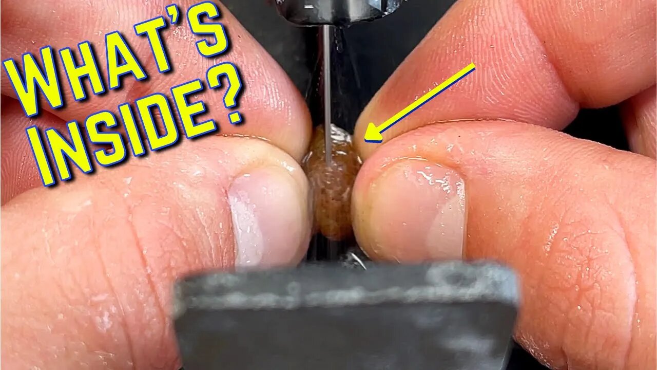 Cutting WORLDS smallest AGATE open!!