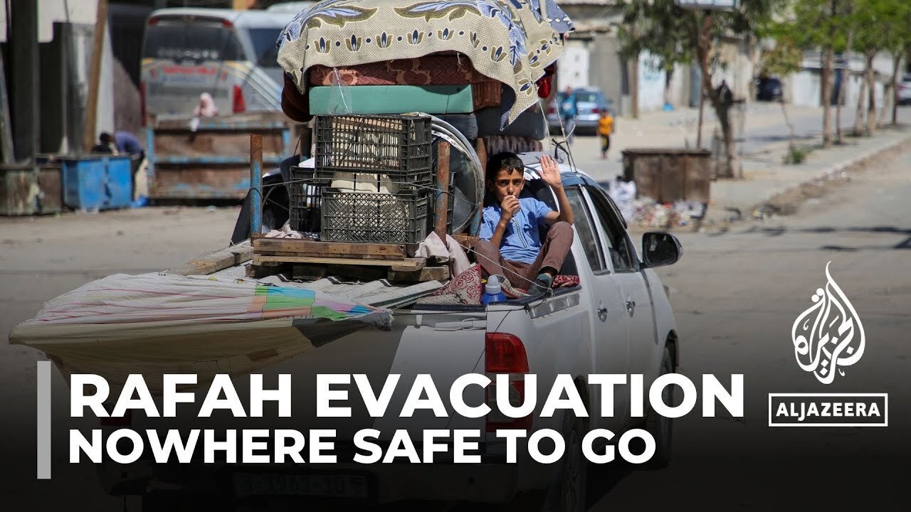 Israeli evacuation order: Thousands flee Rafah despite nowhere to go