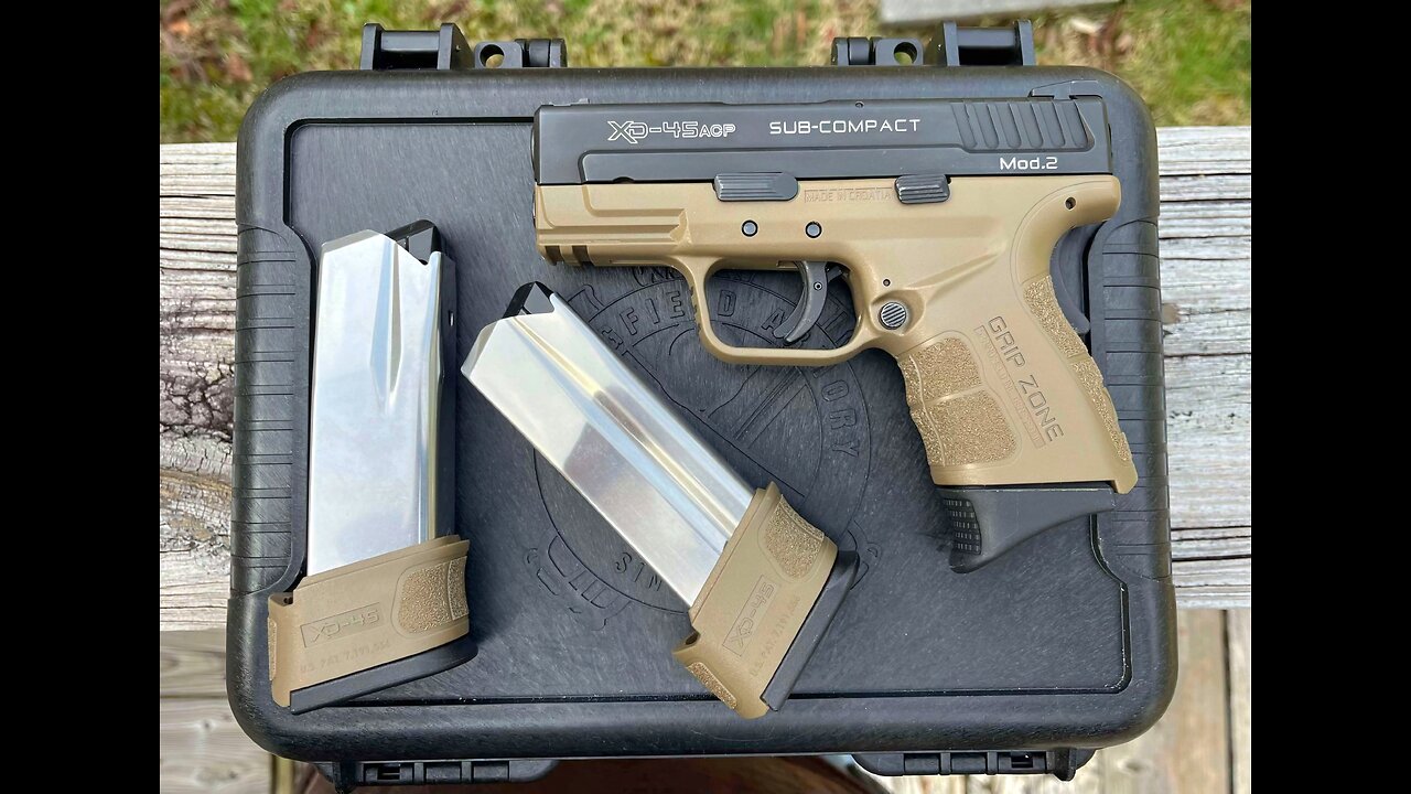 Springfield XD-45 Sub-Compact Mod 2 FDE (.45acp)