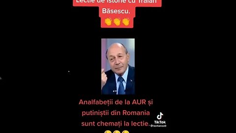 Basescu l-a introdus cu ani in urma pe Simion la Chisinau. Lectie de istorie pentru toti putinistii