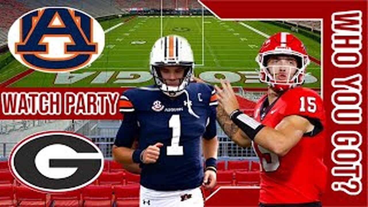 Auburn Tigers vs Bulldogs Live Play by Play & Reaction Stream