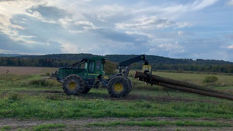 V1 Cut Lumber John Deere 648 Skidder