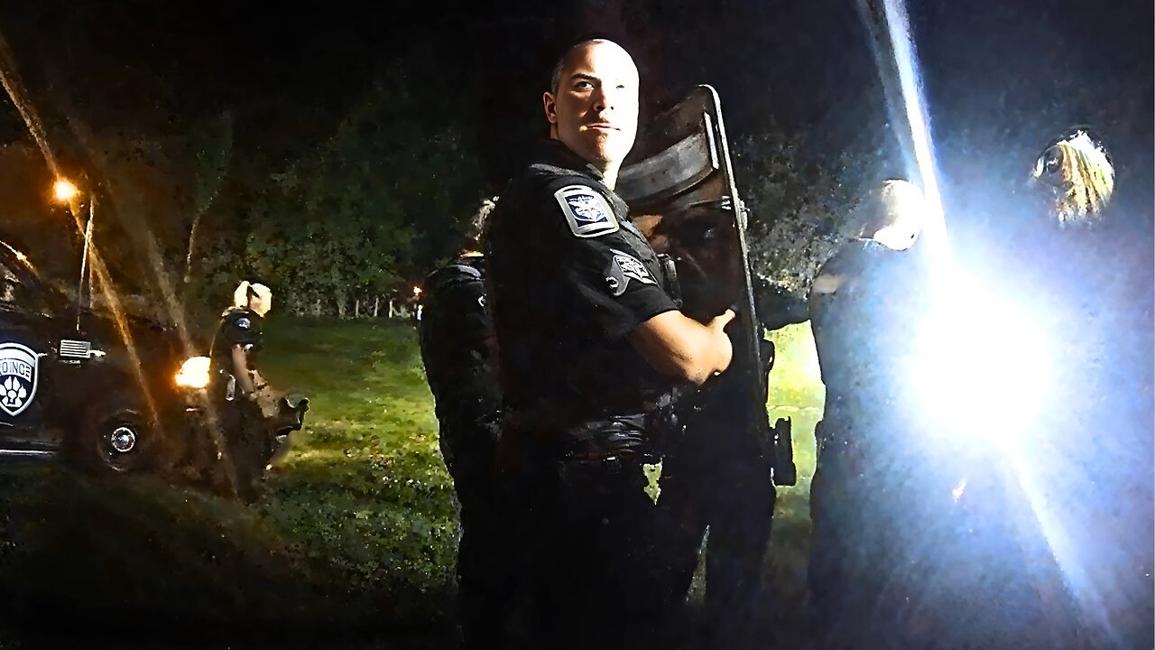 Late-Night Manhunt Ends in Chaotic Park Standoff