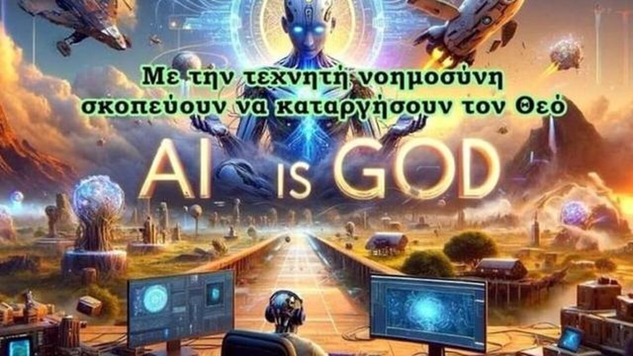 They want people without God, without soul. The new "God" is artificial intelligence