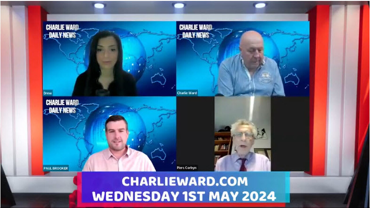 CHARLIE WARD DAILY NEWS WITH PAUL BROOKER & DREW DEMI - WEDNESDAY 1ST MAY 2024