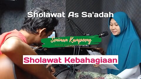 Sholawat As Sa'adah cover Santi Seniman Kampoeng