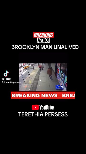 NYPD VIDEO SHOWS TERRIFYING MOMENTS BEFORE BROOKLYN POLICE SHOOTING