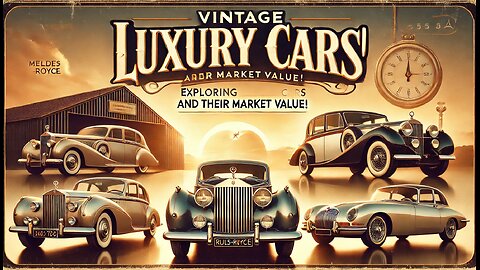 Exploring Vintage Luxury Cars and Their Market Value!