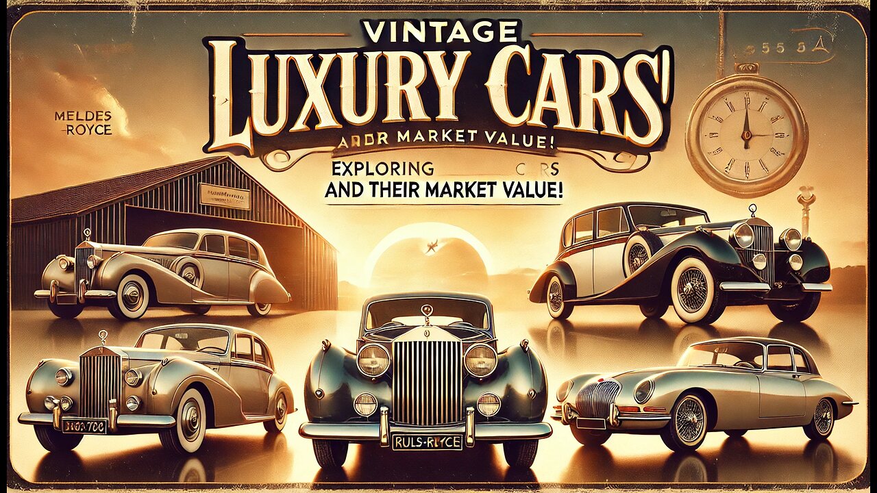 Exploring Vintage Luxury Cars and Their Market Value!