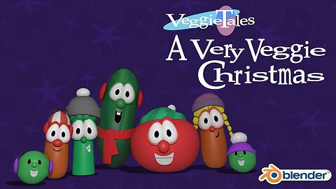 VeggieTales: A Very Veggie Christmas (1996) Animated Version [REUPLOAD]