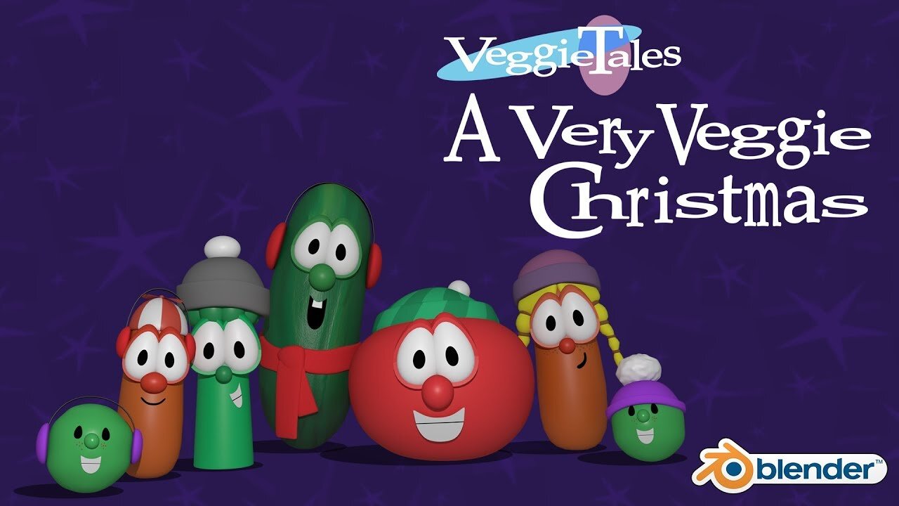 VeggieTales: A Very Veggie Christmas (1996) Animated Version [REUPLOAD]