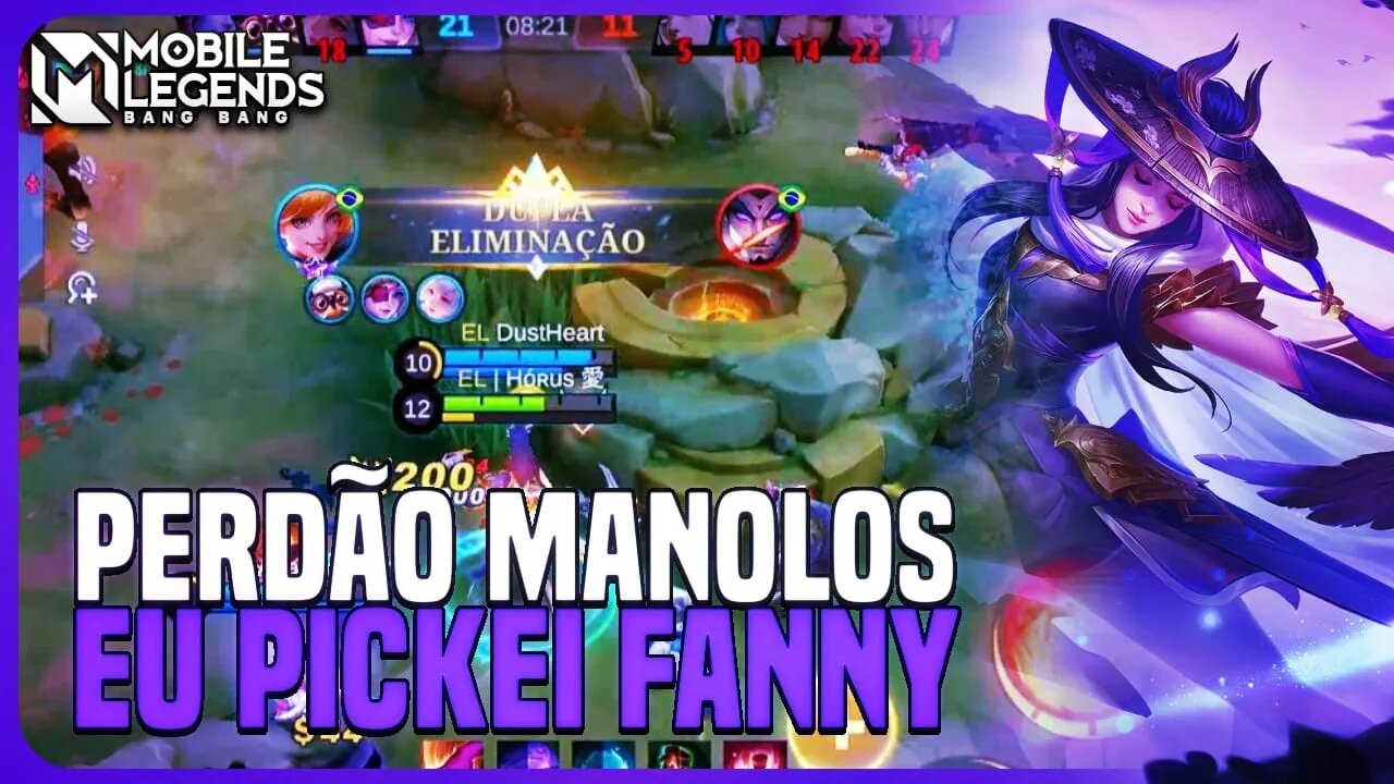 EU... EU JOGUEI DE FANNY 😔 | MLBB