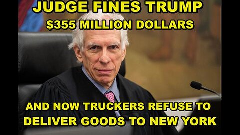 Truckers refuse to deliver goods to New York City after Trump loses his court case