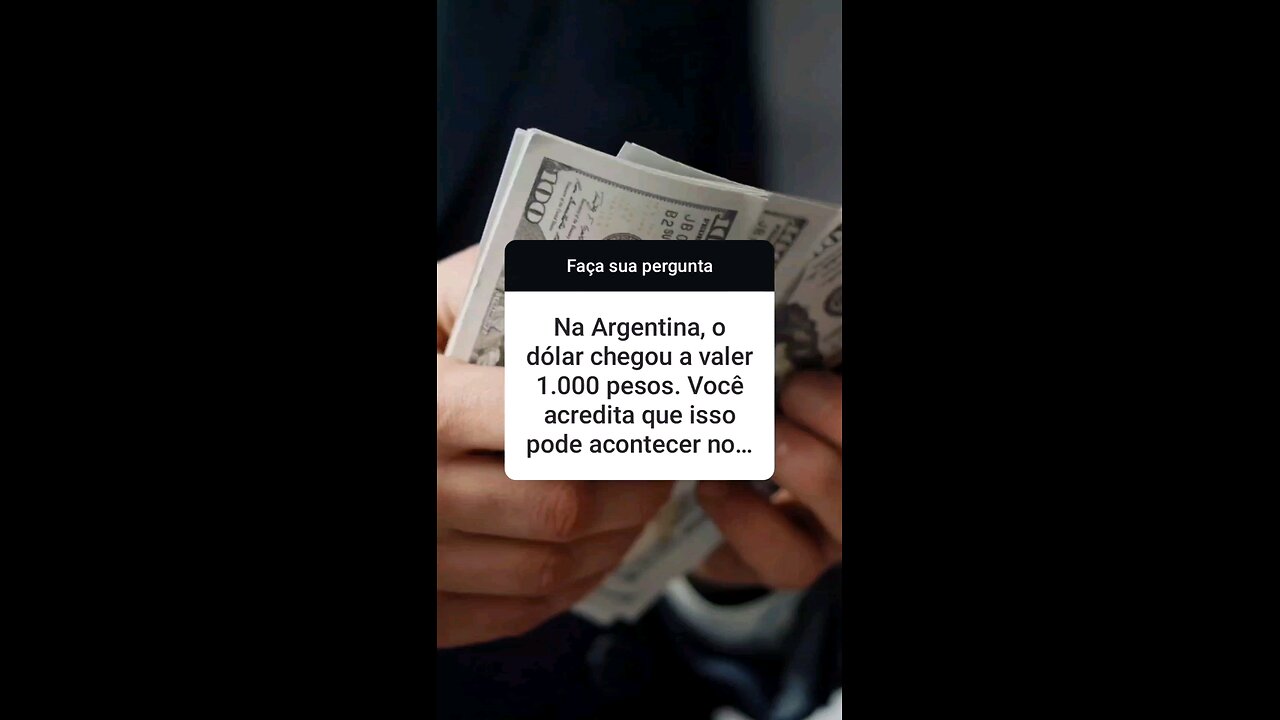 Um dólar, mil REAIS?!