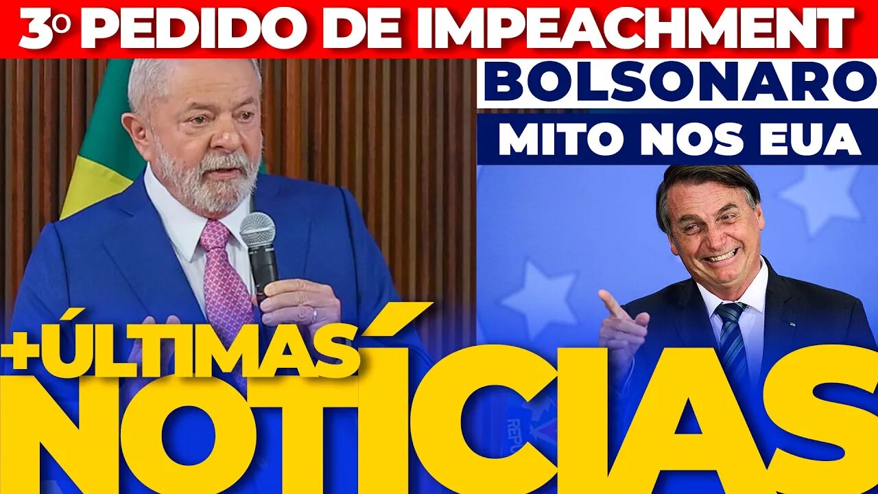 🔴BOMBÁSTICO: TERCEIRO PEDIDO DE IMPEACHMENT DO MOLUSCO🔴