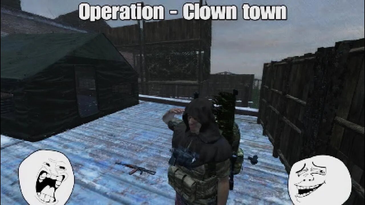 Dayz- base raid "clown town"