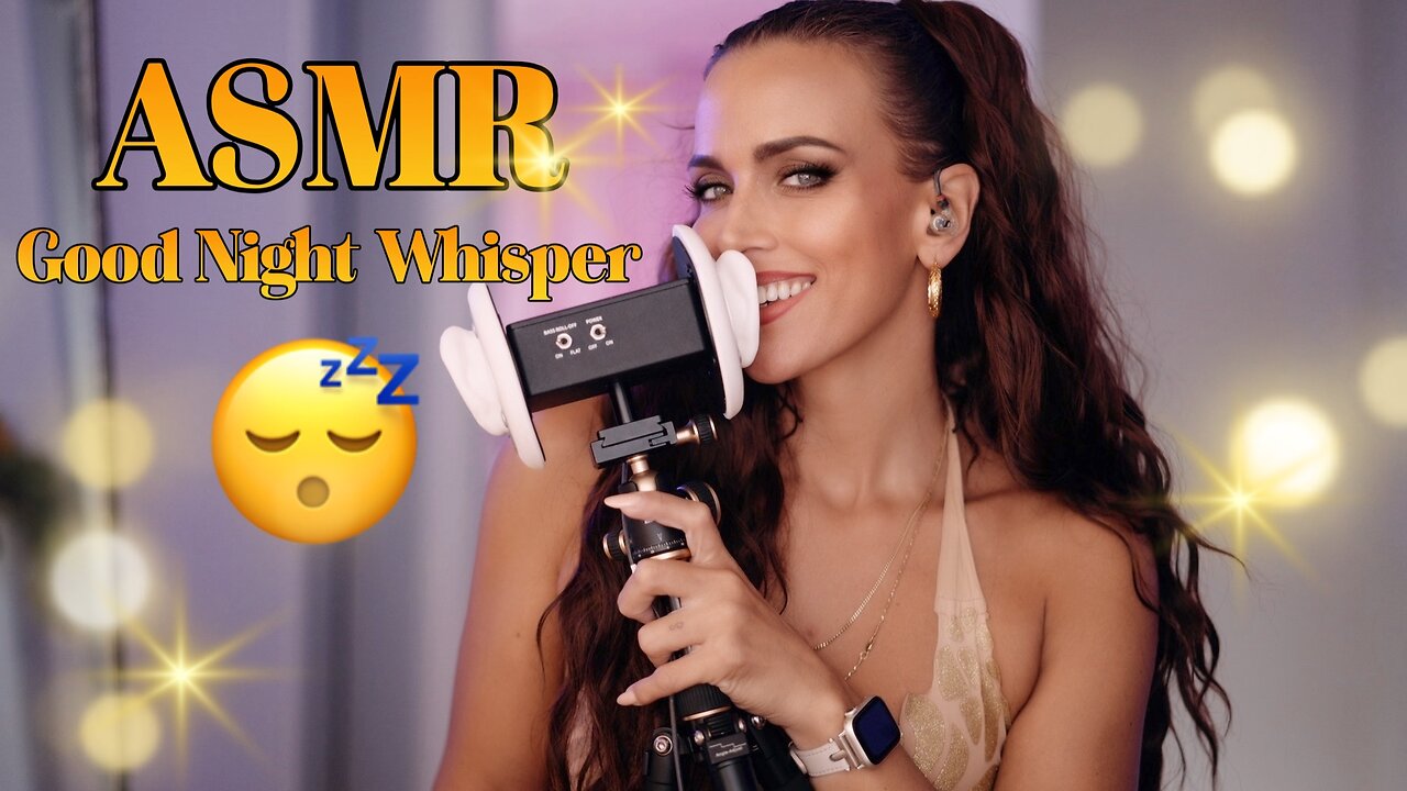 ASMR Gina Carla ❤️‍🔥 A Good Night Whisper! You're Just Wonderful!