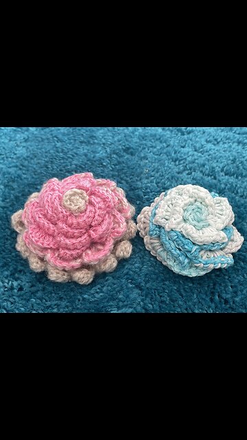 Crochet flower keychain idea’s for beginners #crochet #craft #art