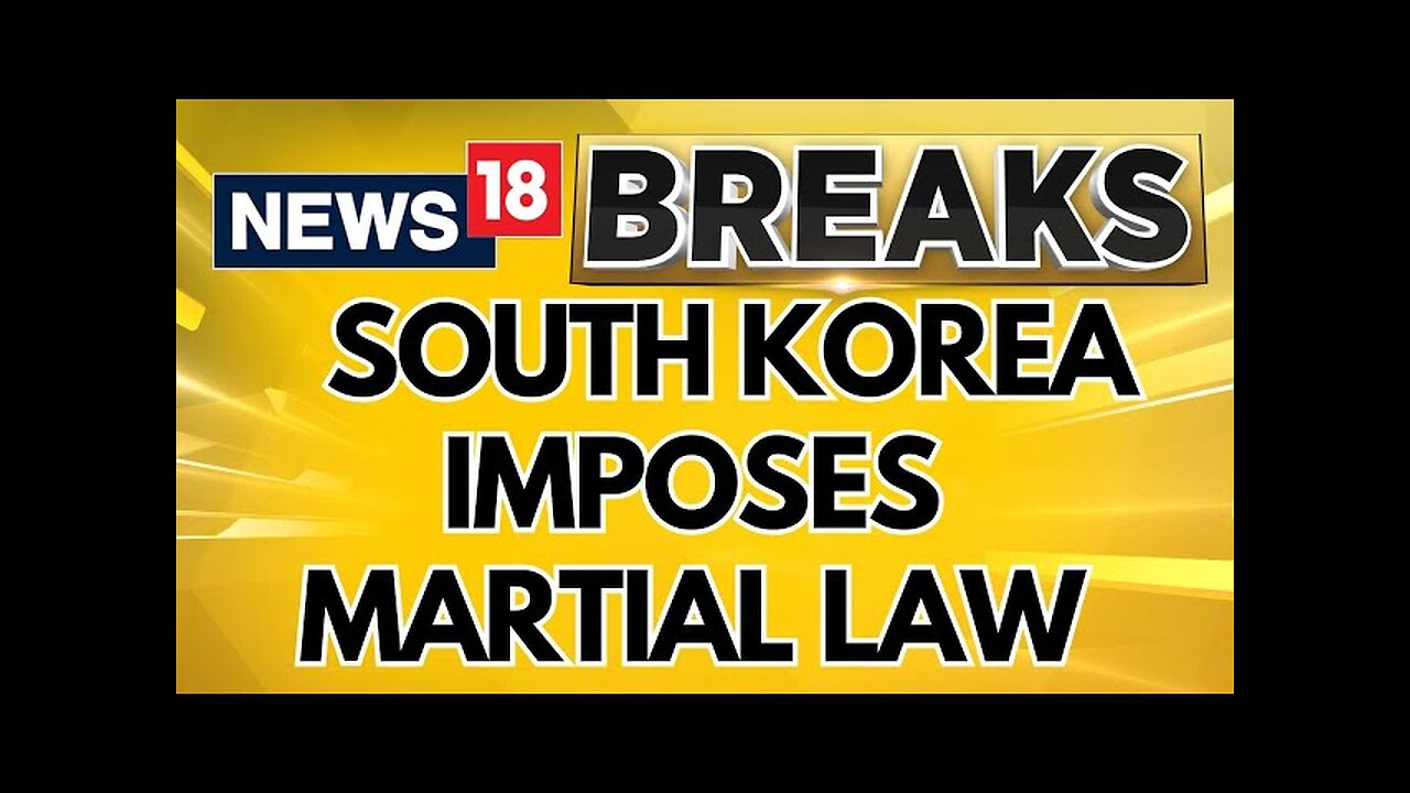 South Korea Vs North Korea | South Korea Imposes Emergency Martial Law | South Korea News | News18