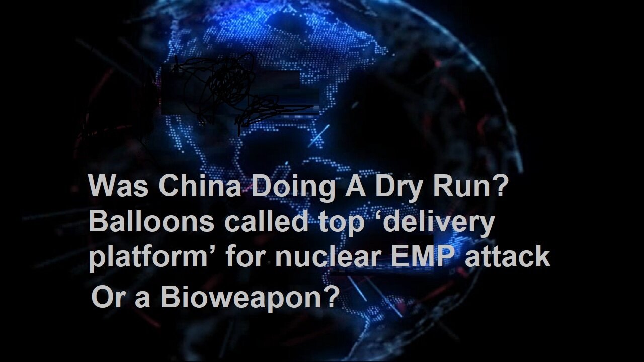 Was China Doing A Dry Run For nuclear EMP attack? Be Watchful, But Not Fearful