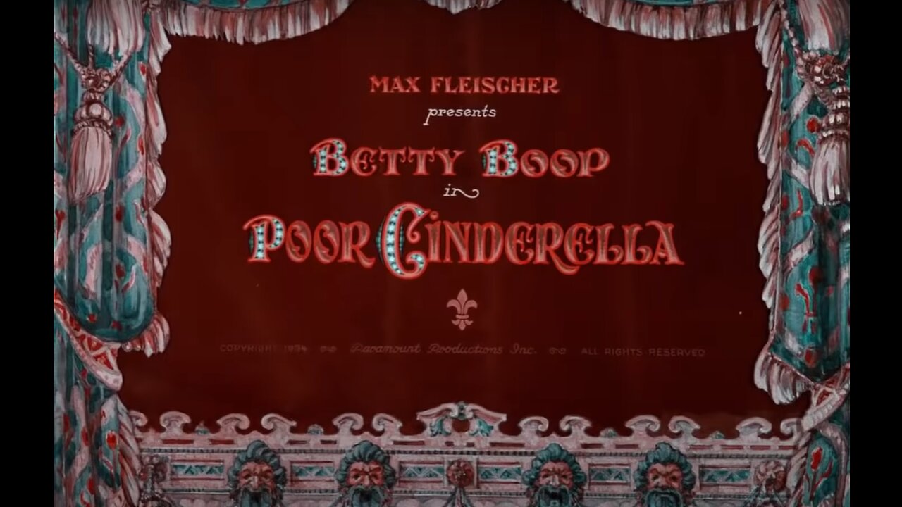 BETTY BOOP POOR CINDERELLA (1934)