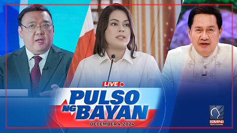 LIVE: Pulso ng Bayan with Admar Vilando and Jade Calabroso | December 4, 2024