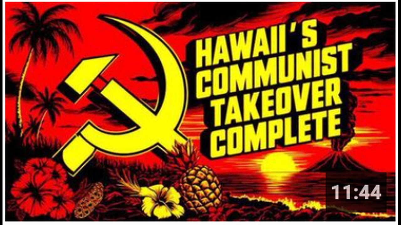 BREAKING Hawaii Communists Perpetrate MASSIVE POWER GRAB: Depopulation Attack On Hawaiians!