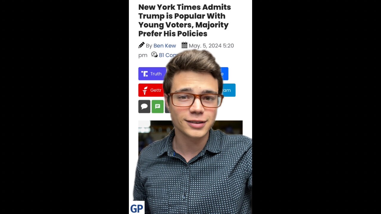 Victor Reacts: Bad News for Biden! Young People Support Trump’s Policies