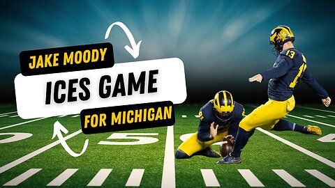 Michigan Stays Undefeated With Last Second FG!