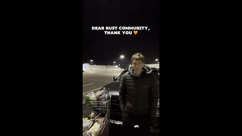 Thanks rust community 🧡