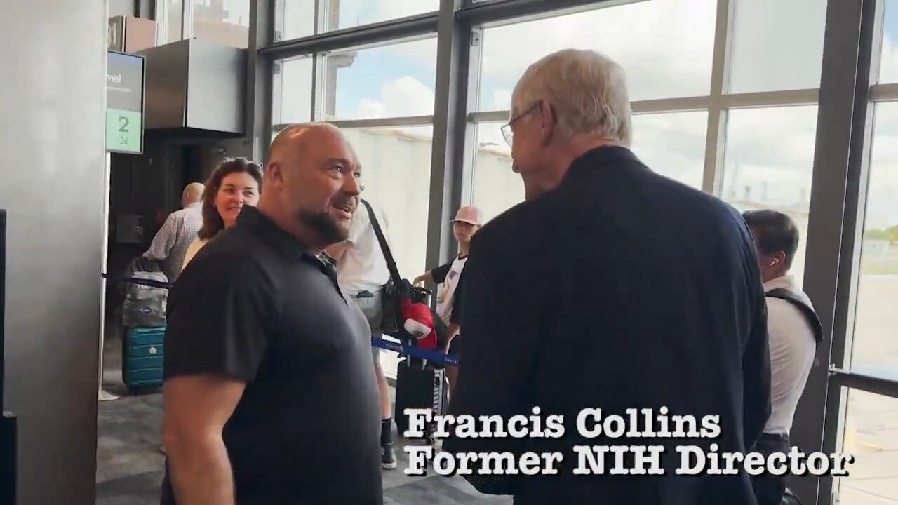 Alex Jones Confronts Former NIH Director Francis Collins Over Crimes Against Humanity