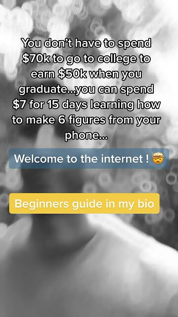 Welcome to the internet!