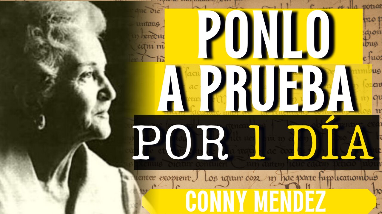 "UNA VEZ PRONUNCIADO DEBE MANIFESTARSE" CONNY MENDEZ EN ESPAÑOL #connymendez #metafisica #emmetfox