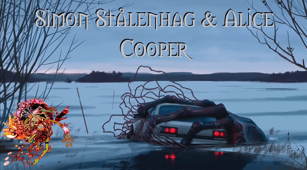 Simon Stålenhag and Alice Cooper