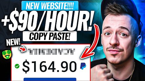 (NEW WEBSITE!) Earn $80_HOUR Doing This COPY & PASTE Method! _ Make Money Online For Beginners 2023