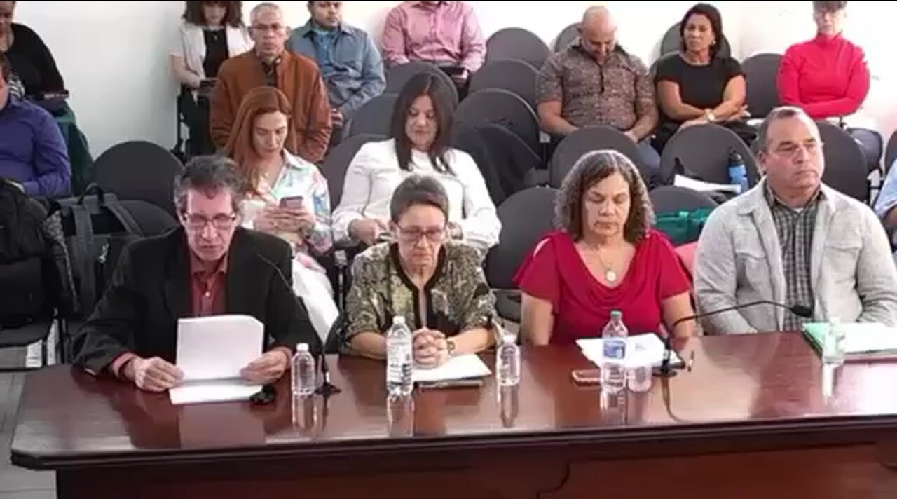 VISTAS PUBLICAS PRESENTANDO A LAS VICTIMAS DE LA VACUNA EN PUERTO RICO PRESENTANDO SUS DECLARACIONES CIT