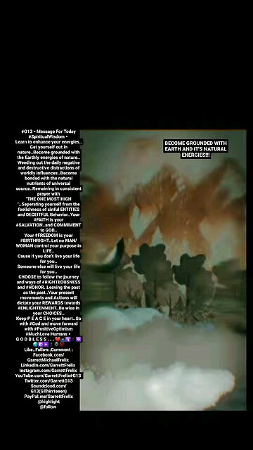 BECOME GROUNDED WITH EARTH AND IT'S NATURAL ENERGIES▪︎