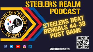 Steelers BEAT Bengals 44-38 week 13 Post Game Recap & Analysis | SRP S6-E48 12/2/2024