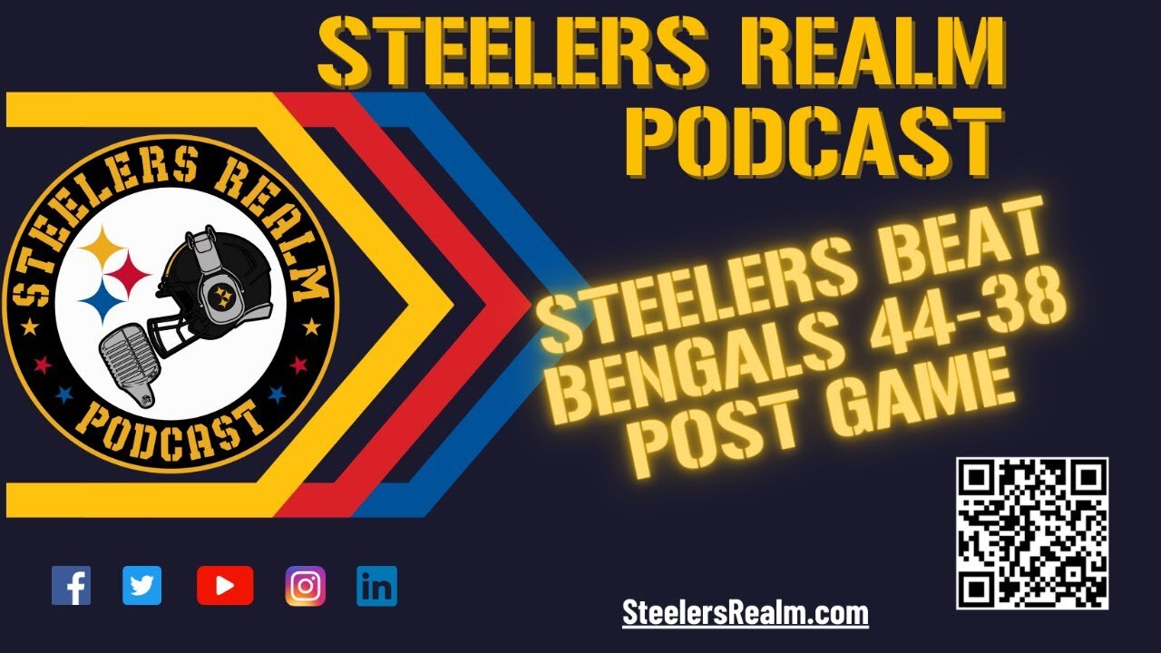 Steelers BEAT Bengals 44-38 week 13 Post Game Recap & Analysis | SRP S6-E48 12/2/2024