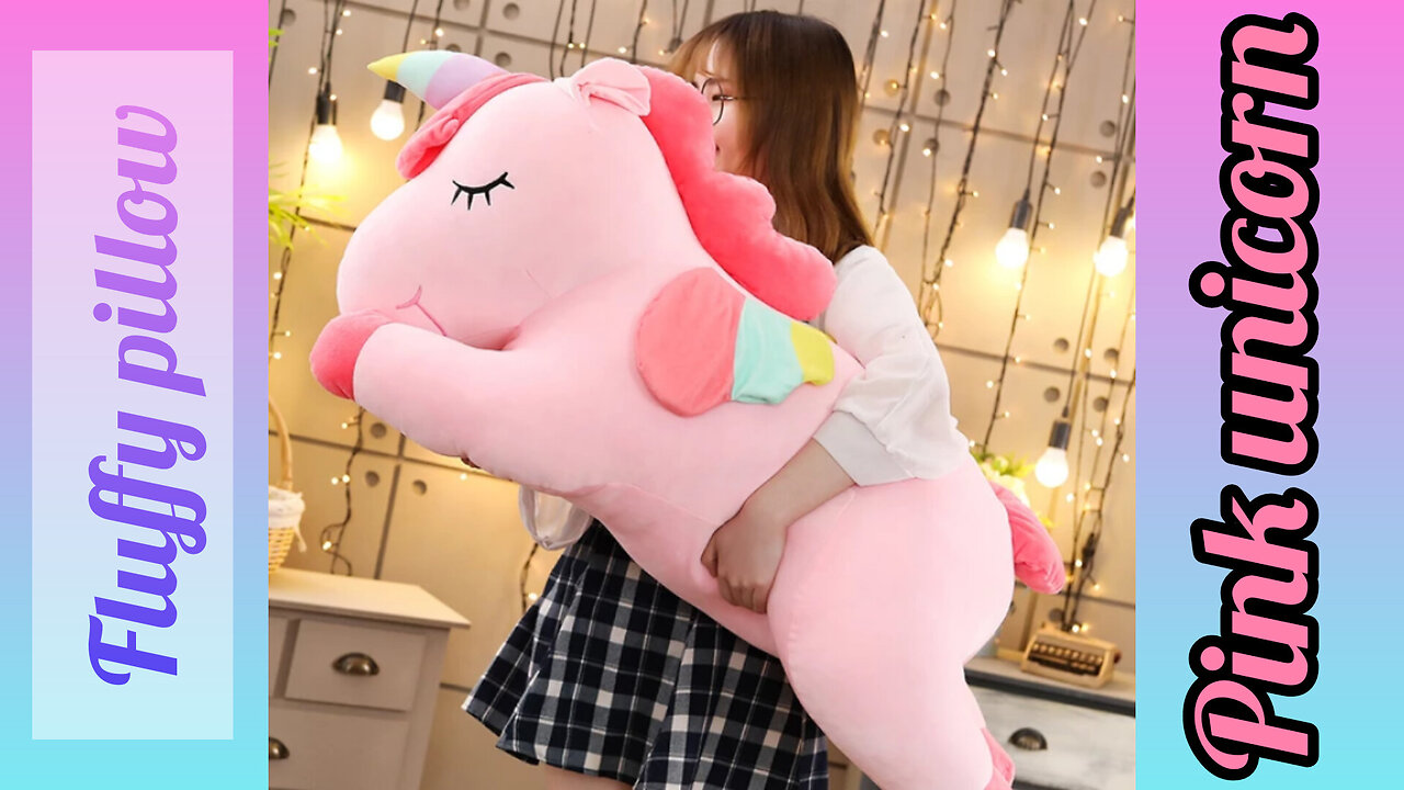 ✅😍🎁New plush, Pink Unicorn