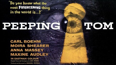 PEEPING TOM 1960 The Must-See Cult Classic of Psychological Torment & Terror FULL MOVIE HD & W/S