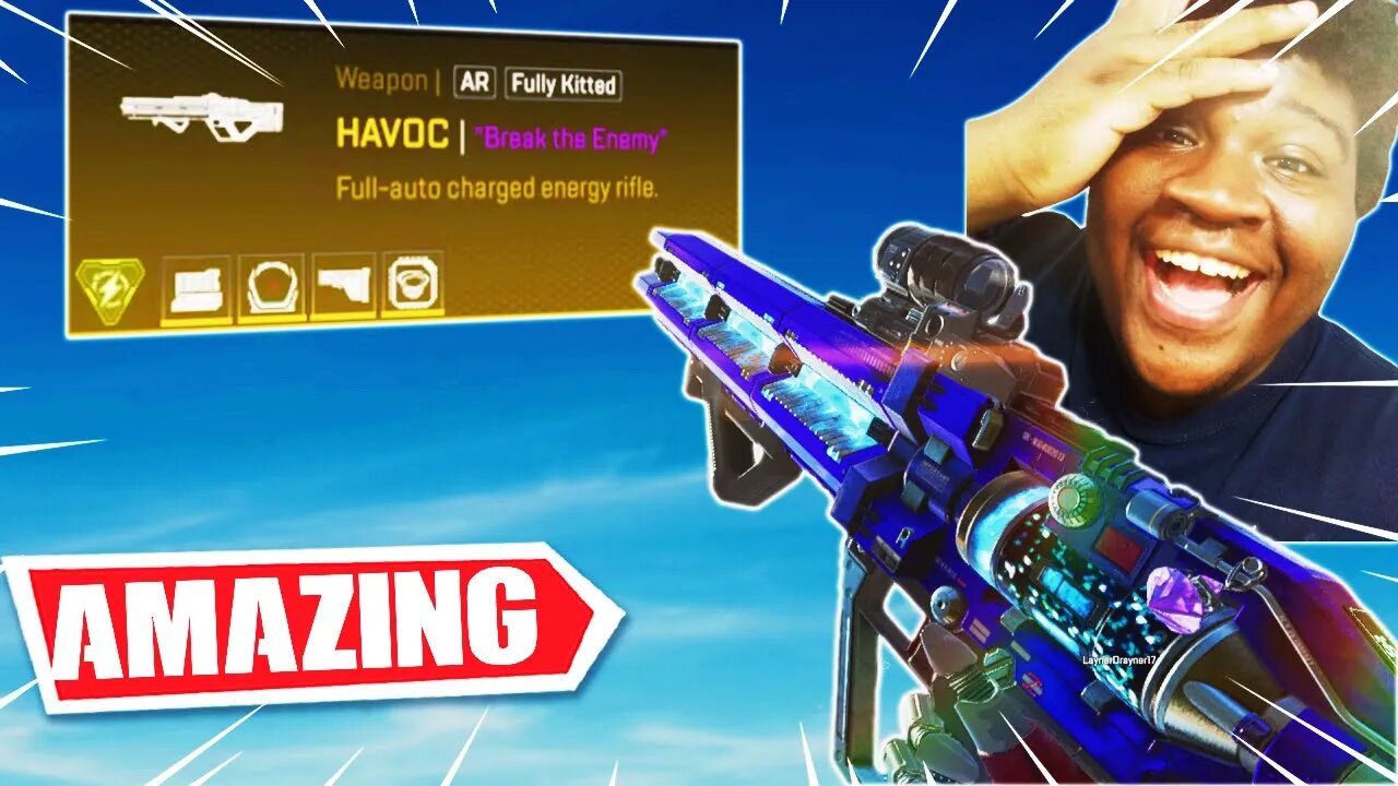 I FOUND THE RARE GOLDEN HAVOC *Best Golden Weapon*Apex Legends Season 7 Ranked