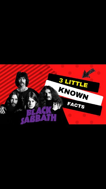 3 Little Known Facts Black Sabbath