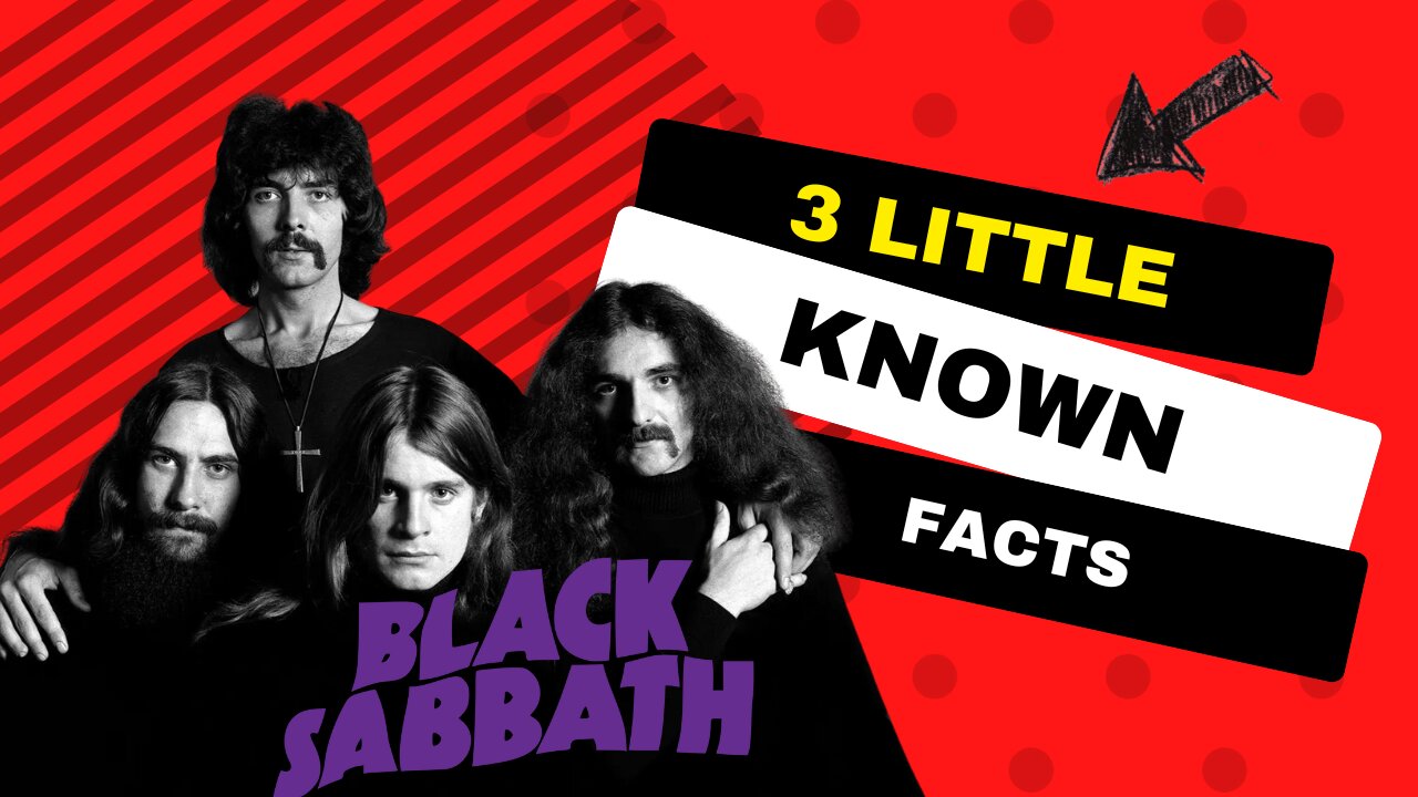 3 Little Known Facts Black Sabbath