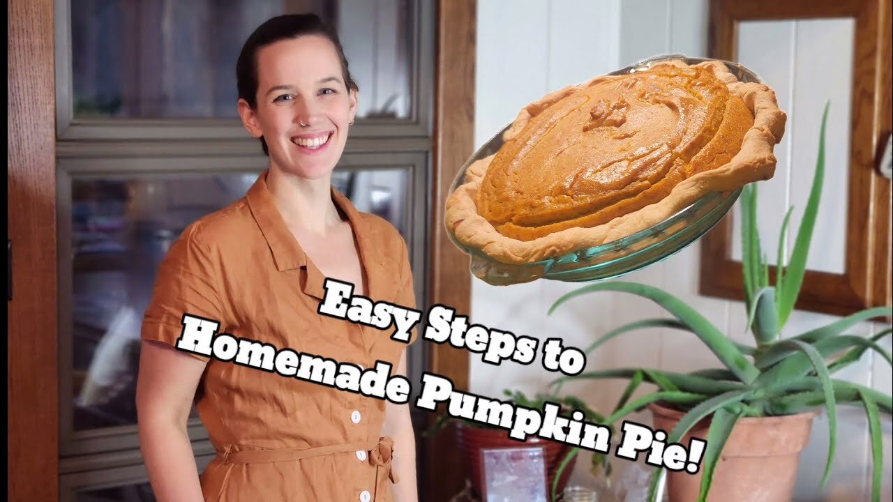 Simple From Scratch Pumkin Pie