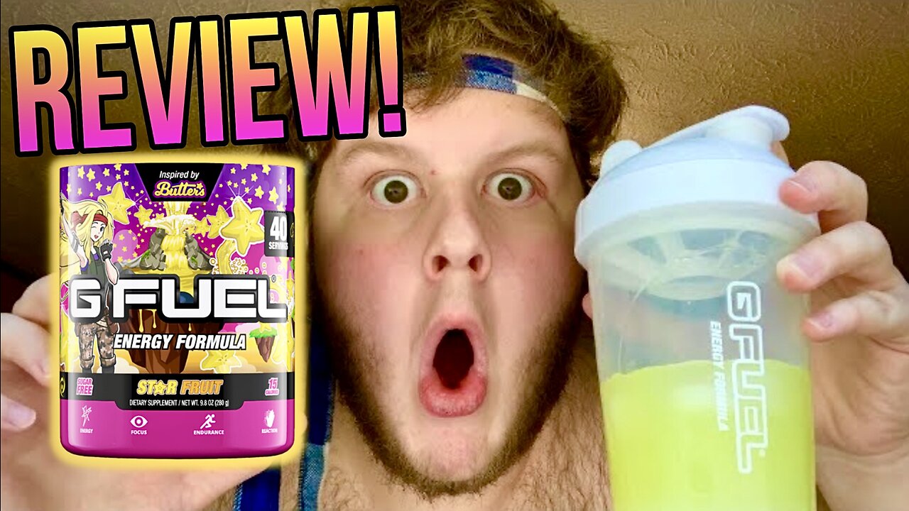 G Fuel STAR FRUIT Flavor REVIEW!