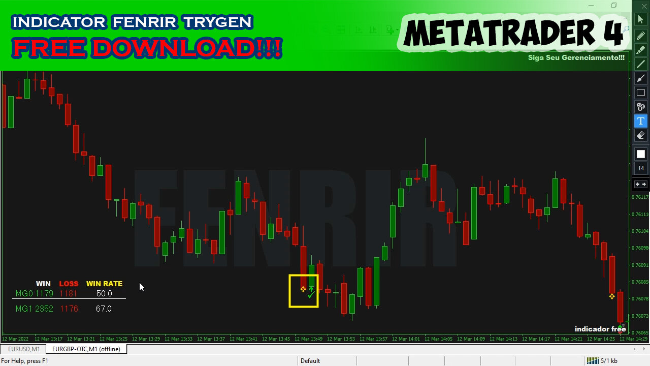 INDICATOR MT4 BINARY OPTION V.03 || FREE DOWNLOAD NON REPAINT