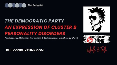 The Democratic Party - An Expression of Cluster B Personality Disorders